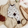 Strampler Baby Rehe I Strampelanzug ohne Füße I Geschenk Geburt 