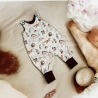 Strampler Baby Rehe I Strampelanzug ohne Füße I Geschenk Geburt 