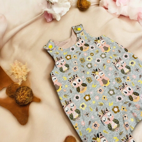 Strampler Baby Mädchen Eulen Strampler Indianer Geschenk Mädchen 