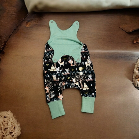 Strampler Baby Rehe I Junge Strampelanzug I Geschenk Geburt