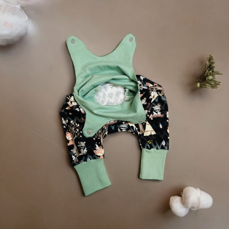 Strampler Baby Rehe I Junge Strampelanzug I Geschenk Geburt