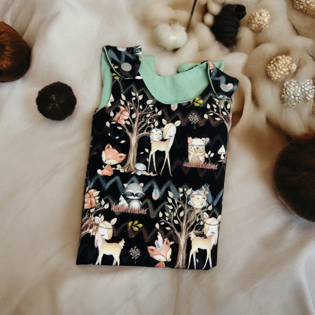 Strampler Baby Rehe I Junge Strampelanzug I Geschenk Geburt