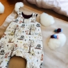 Strampler Baby Rehe I Strampelanzug ohne Füße I Geschenk Geburt