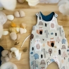 Strampler Baby Junge Fuchs Bär Geschenk Junge Geburt Geschenk 