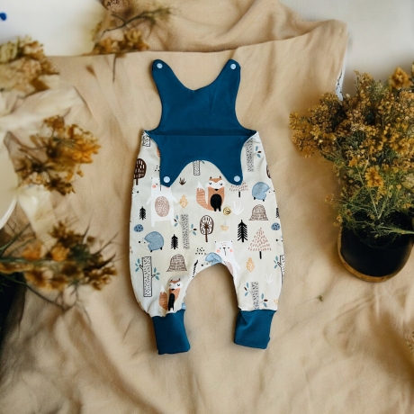 Strampler Baby Junge Fuchs Bär Geschenk Junge Geburt Geschenk 