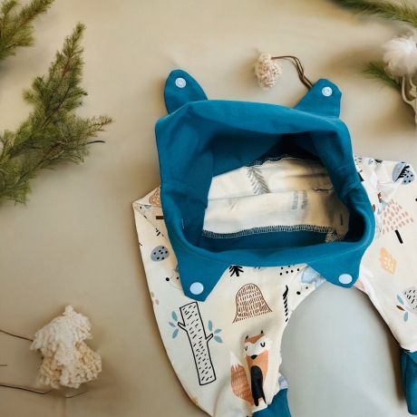 Strampler Baby Junge Fuchs Bär Geschenk Junge Geburt Geschenk 