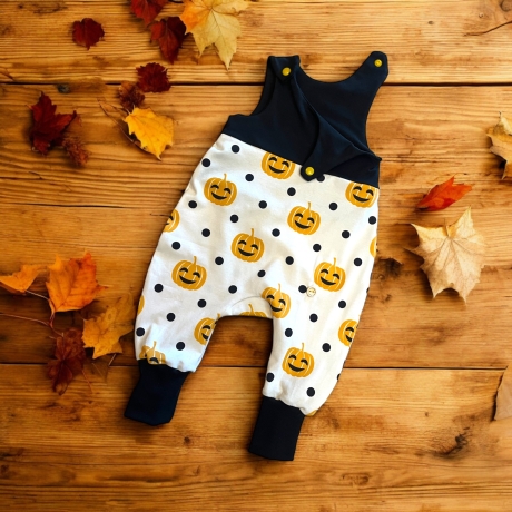 Strampler Kürbis Baby Halloween Einteiler Baby Strampelanzug 