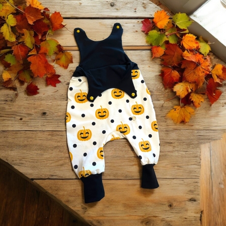Strampler Kürbis Baby Halloween Einteiler Baby Strampelanzug 
