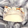 Mütze und Loop Set Mädchen Hirsche weiß Mütze Jersey Halssocke