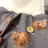 Pumphose Baby Highland Cows Set Hose Beanie Halstuch Geschenkset 