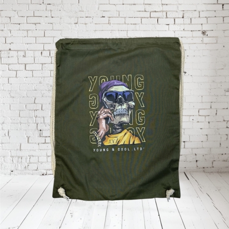 Rucksack Turnbeutel Stoffbeutel Young & Cool