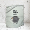 Rucksack Turnbeutel Stoffbeutel OMG Cute Schaf
