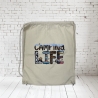Rucksack Turnbeutel Stoffbeutel Camping Life
