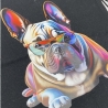Rucksack Turnbeutel Stoffbeutel Cool Bulldog Hund
