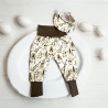 Babykleidung neutral Set Erntepflanzen Halstücher Baby Baumwolle