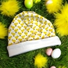Ostern Babystrampler Küken Strampler ohne Fuß Geschenkset Mütze