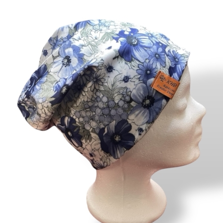 Stylische handgefertigte Beanie „Herbstzauber“- Mütze Gr. 53-57