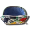 Handgemachte Patchwork Kosmetiktasche Fein abgesteppt Unikat 