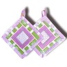 1 Paar Patchwork Topflappen Handmade im Allgäu