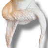 Weißer Schal „Nivora“ Sophia Scarf Art 60% Seide