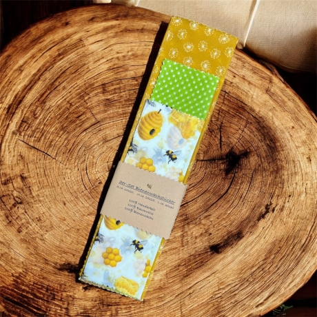 Bienenwachstücher Allgäuer Handwerkskunst 3er Set