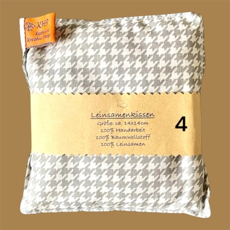 Handgemachtes Leinsamenkissen – Wärmekissen aus dem Allgäu 