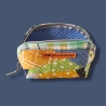 Handgemachte Patchwork Kosmetiktasche Fein abgesteppt Unikat 