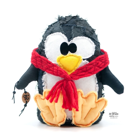 UPCYCLING Türstopper Pinguin