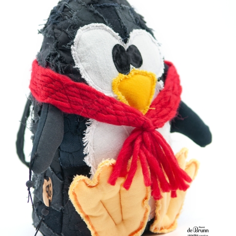 UPCYCLING Türstopper Pinguin