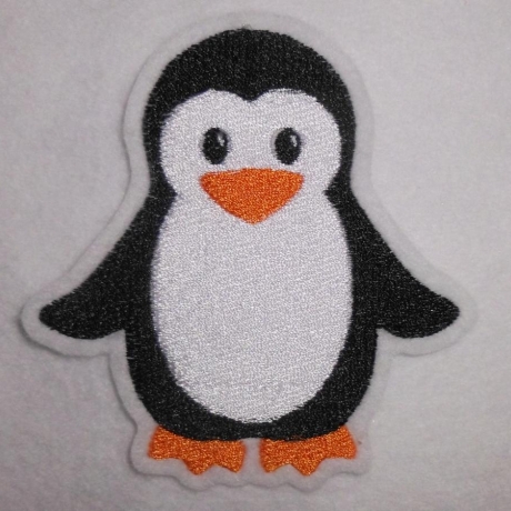 Aufnäher/Applikation - kleiner Pinguin