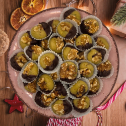 360g Pistazien-Marzipan-Walnuss Pralinen Plätzchen Weihnachten