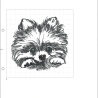 NEU Stickdatei Pomeranian Lou Welpe Zwergspitz Hund