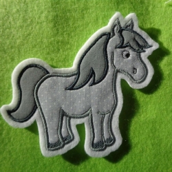 Applikation/Aufnäher süsses Pony