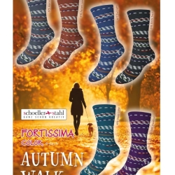 Fortissima color Autumn Walk 4-fädige Sockenwolle 100g