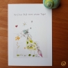 Postkarte Der feine Duft eines neuen Tages