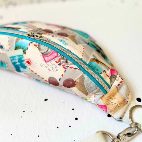 UNIKAT / Crossbag/ HipBag /Crossbody /Bauchtasche /Feiertasche