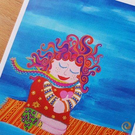 Postkarte Selbstliebe