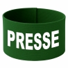 gummielastische Armbinde 10 cm bedruckt mit PRESSE