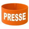 gummielastische Armbinde 10 cm bedruckt mit PRESSE