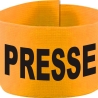 Klett-Armbinde 10 cm Höhe bedruckt mit PRESSE