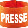 Klett-Armbinde 10 cm Höhe bedruckt mit PRESSE