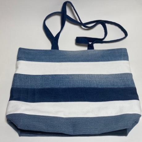 Shopper aus Upcycling-Jeans | Schultertasche |  Einkaufstasche