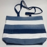 Shopper aus Upcycling-Jeans | Schultertasche |  Einkaufstasche