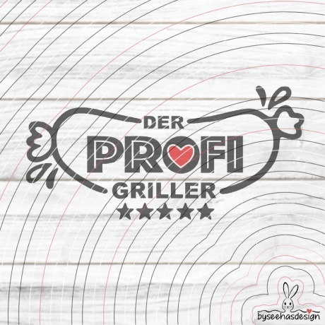 Profi Griller Plotterdatei SVG DXF 