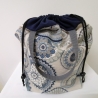 Große Projekttasche Stofftasche Henkeltasche Organizer Utensilo