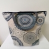 Große Projekttasche Stofftasche Henkeltasche Organizer Utensilo