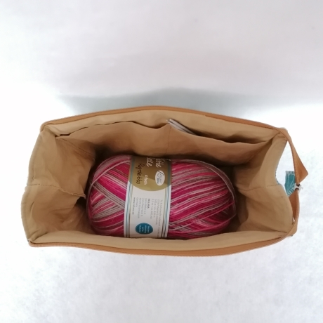 Kleine Projekttasche Stofftasche Organizer Utensilo wattiert