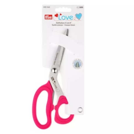 Stoffschere Prym Love 21 cm pink Micro Serration PINK Schere LE