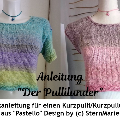 Anleitung Pullilunder stricken PDF