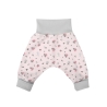 3-tlg Baby Pumphosen-Mütze-Tuch Set Erstlingsoutfit Zarte Rosen 
